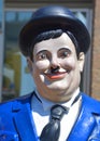 Statue of Heavyset American Oliver Hardy